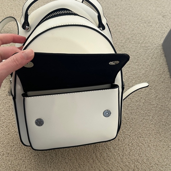 White Mini Backpack - Picture 4 of 5